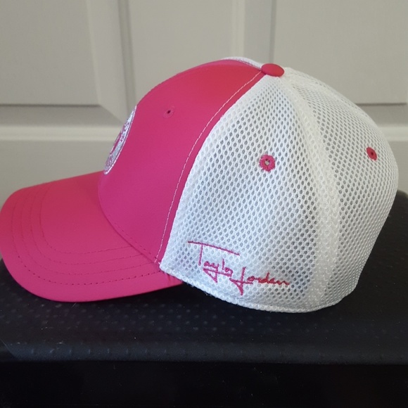NEW Pink Taylor Jordan Trucker Hat. Adjustable - Picture 2 of 4